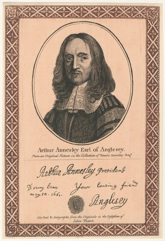 Arthur Annesley, 1st Earl of Anglesey NPG D29503