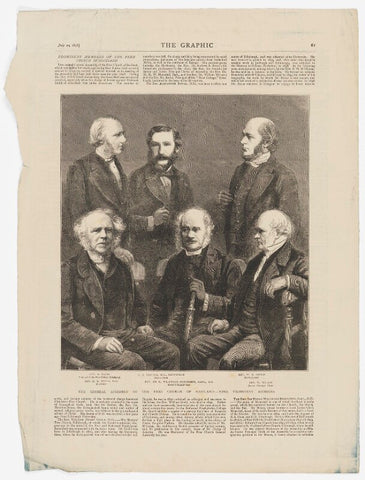 'The General Assembly of the Free Church of Scotland - some prominent members' NPG D45898
