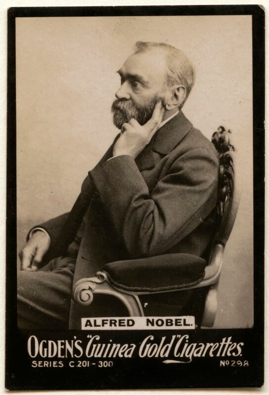 Alfred bernhard nobel npg x136539