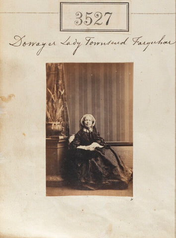 Maria Frances Geslip (née de Latour), Lady Townsend-Farquhar (later Mrs Hamilton) NPG Ax52923