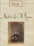 Master C. Pogose; Master N. Pogose NPG Ax59538