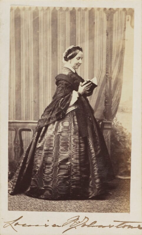 Louisa augusta (née harcourt), lady vanden bempde johnstone npg ax9726