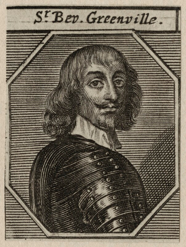 Sir bevil grenville npg d27005