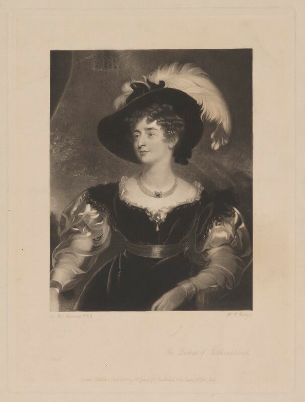 Charlotte florentia percy (née clive), duchess of northumberland npg d39316