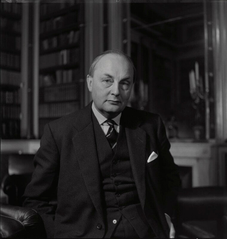 (hubert miles) gladwyn jebb, 1st baron gladwyn npg x87500