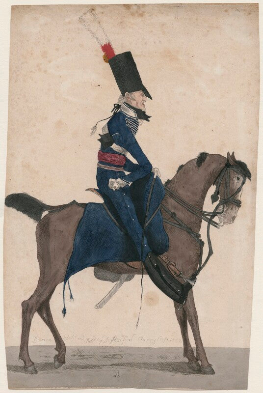 An officer of the 7th lt dragoons from life npg d47074