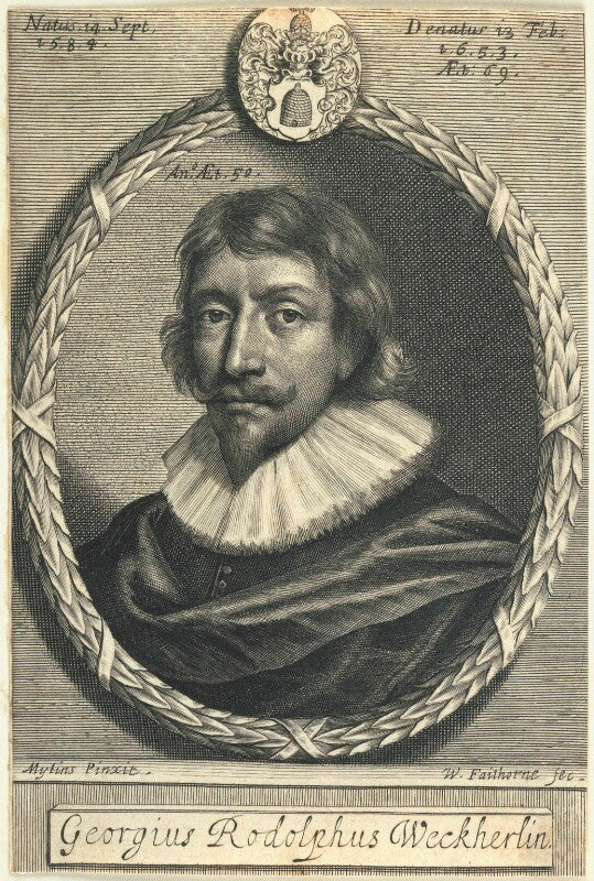 Georg rudolph weckherlin npg d22979