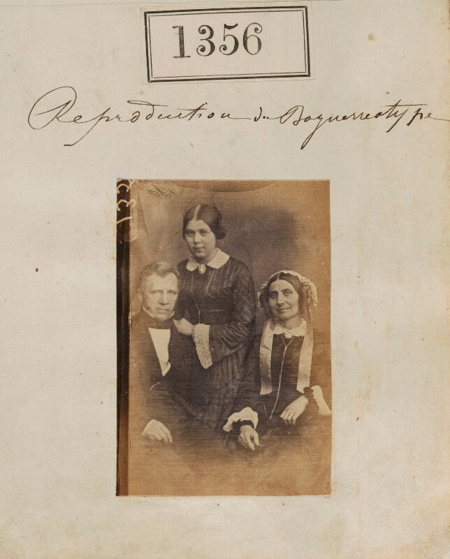 Reproduction of a daguerreotype for mr lindley npg ax50757