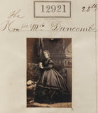 Hon. Mrs Duncombe NPG Ax62562