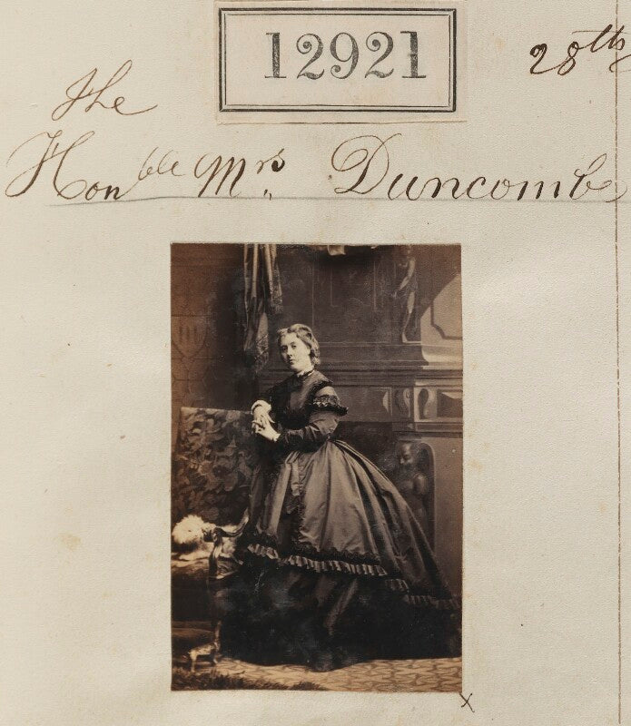 Hon. mrs duncombe npg ax62562