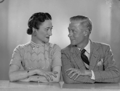 Wallis, Duchess of Windsor; Prince Edward, Duke of Windsor (King Edward VIII) NPG x32652