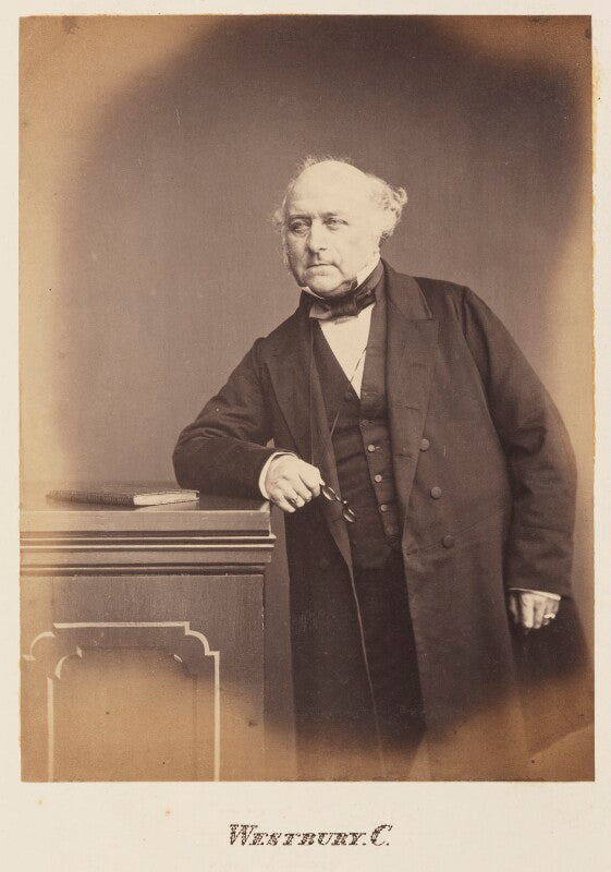 Richard bethell, 1st baron westbury npg ax7314