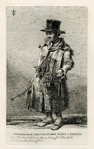 Unknown man selling ironmongery ('Roasting-Jack, Toasting-Forks, Files or Skewer') NPG D40096