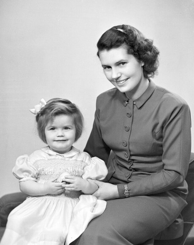 Hon. mary elizabeth trefgarne; elizabeth (née churchill), lady trefgarne npg x78517