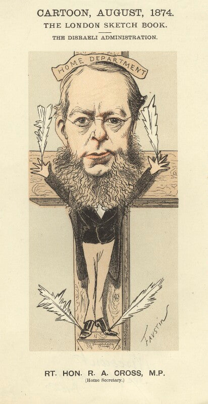 Richard assheton cross, 1st viscount cross npg d23044