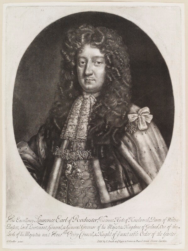 Laurence hyde, 1st earl of rochester npg d11659
