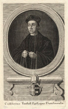 Cuthbert Tunstall ('Cuthbertus Tonstall Episcopus Dunelmensis') NPG D18554