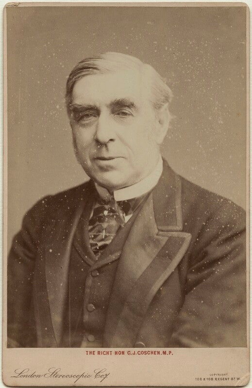 George joachim goschen, 1st viscount goschen npg x12546