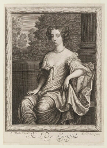 Charlotte Lee (née Fitzroy), Countess of Lichfield NPG D10657