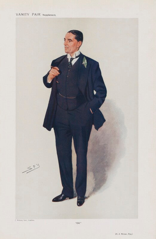 Henry john brown ('men of the day. no. 1284. "oil."') npg d45614