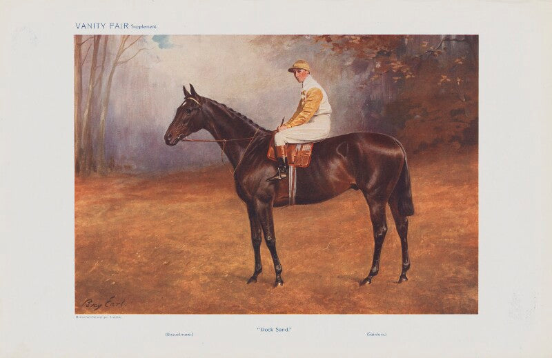 Danny aloysius maher ('famous racehorses. no. 9. "rock sand."') npg d45522