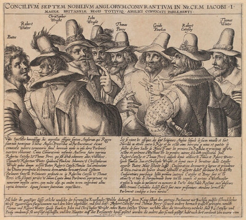 The Gunpowder Plot Conspirators, 1605 NPG 334a
