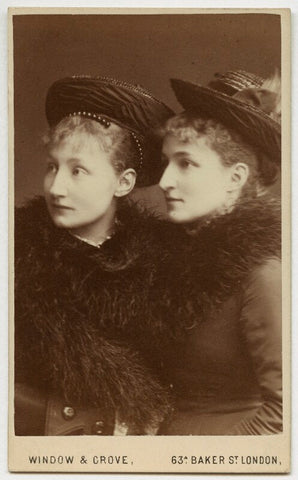Virginia Frances Bateman; Isabel Emilie Bateman NPG x245