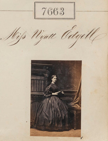 Miss Wyatt Edgell NPG Ax57502