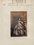 Hon. Edith Galfrida Burroughes (née Powys) NPG Ax51613