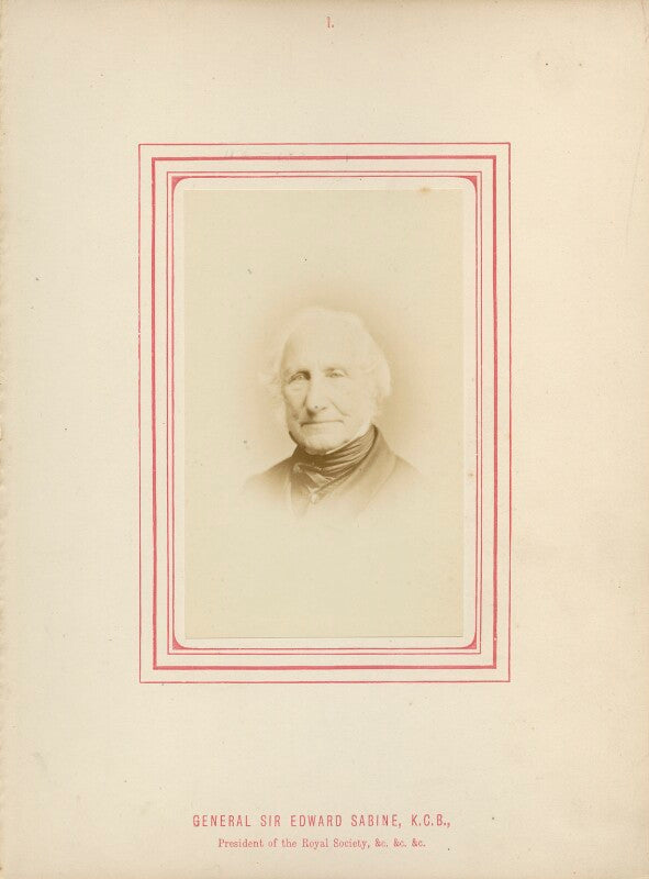 Sir edward sabine npg ax14780