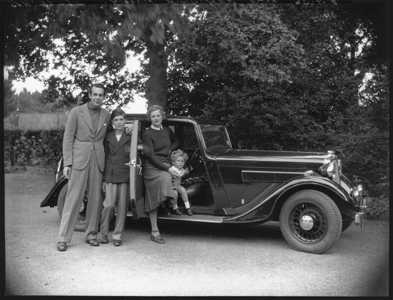 The massey family (raymond massey; geoffrey massey; adrianne allen (adrianne massey); daniel massey) npg x31158