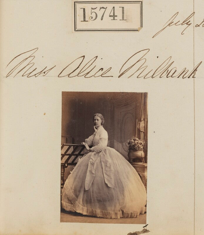 Alice frederica (née milbank), lady dale npg ax63668