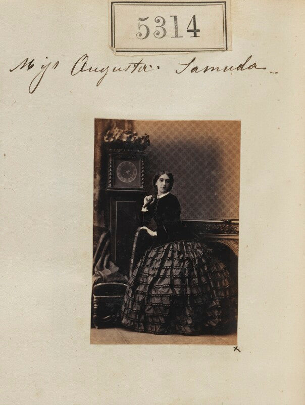 Augusta joy d'aguilar bennett (née samuda) npg ax55274