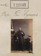 Captain Geo[?] Symons NPG Ax62540