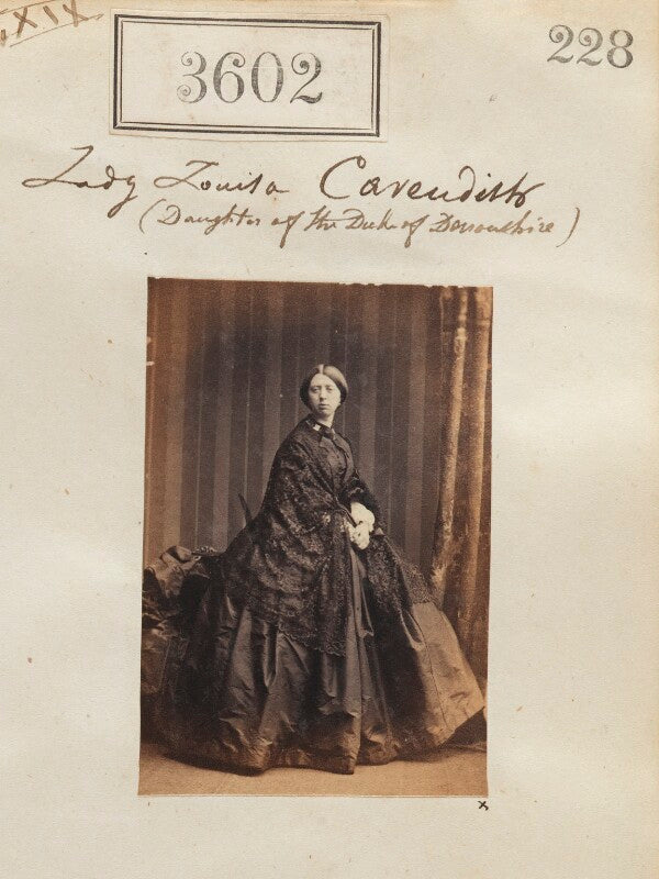 Lady louisa caroline egerton (née cavendish) npg ax52998