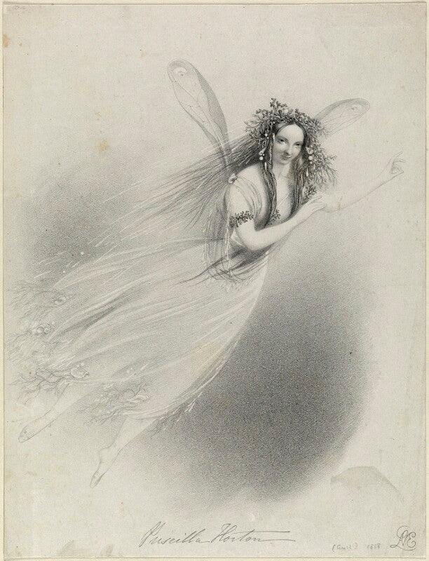 Priscilla horton as ariel in 'the tempest' npg d21957