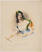 Louisa Cranstoun Nisbett as Zarah NPG D38973