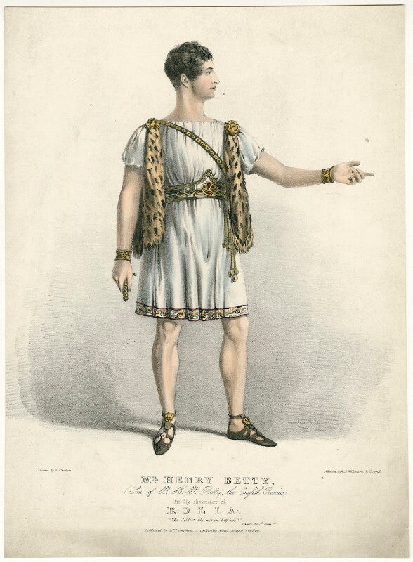 Henry thomas betty as rollo in 'pizarro' npg d31734