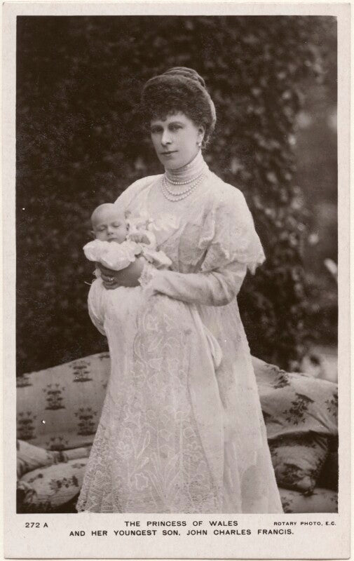 Prince john; queen mary npg x196445