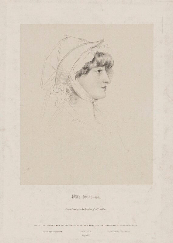 Sarah martha ('sally') siddons npg d41677