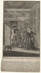 Mary Carleton (née Moders) ('The German Princess with her Suppos'd Husband and Lawyer') NPG D21077