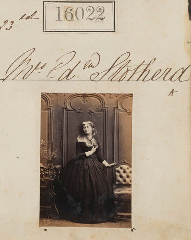 Mrs Edward Stotherd? NPG Ax63950