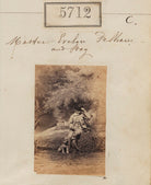 Hon. Evelyn Cornwallis Anderson-Pelham and dog NPG Ax55667