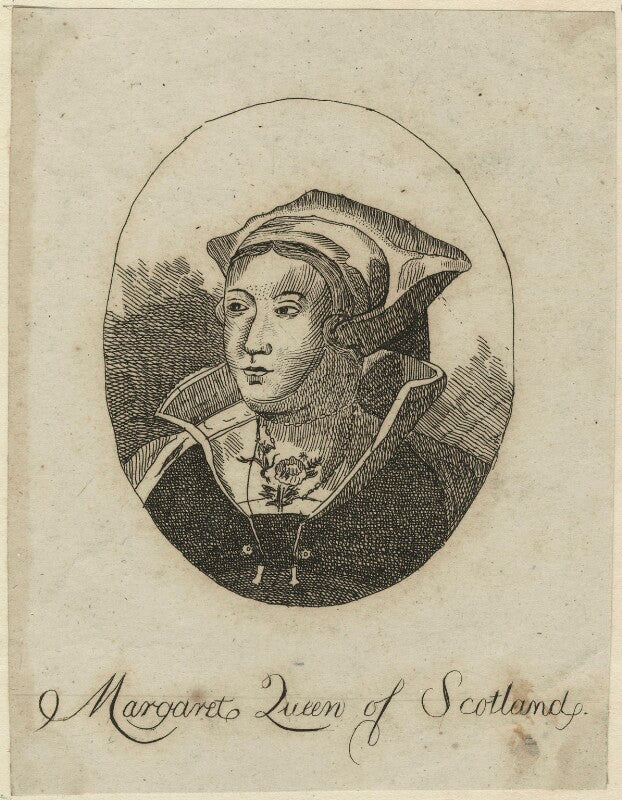 Queen Margaret of Scotland Portrait Print – National Portrait Gallery Shop