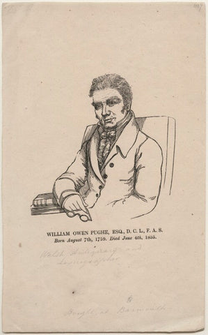 William Owen Pughe NPG D48630