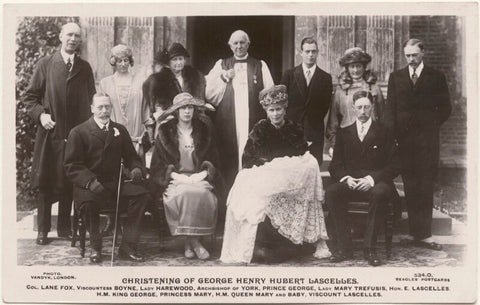 'Christening of George Henry Hubert Lascelles' NPG x197873