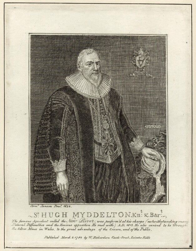 Sir hugh myddelton, 1st bt npg d26127