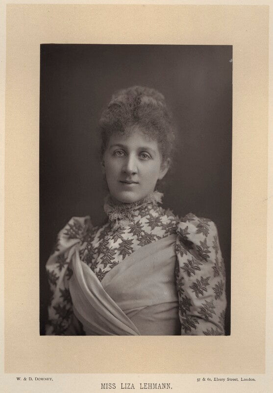 Elizabeth nina mary frederica ('liza') lehmann (mrs bedford) npg x134589