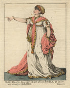 Sarah Siddons (née Kemble) ('Hold! - Pizarro - hear me! - if not always justly, at least act always greatly') NPG D6837