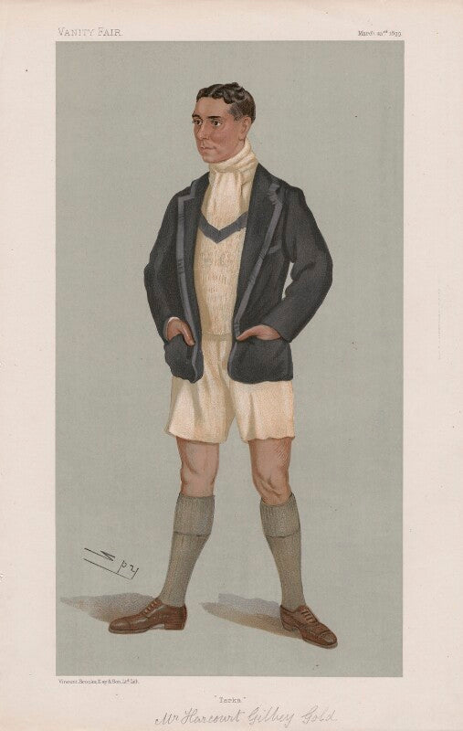 Sir harcourt gilbey gold ('men of the day. no. 742.') npg d44953